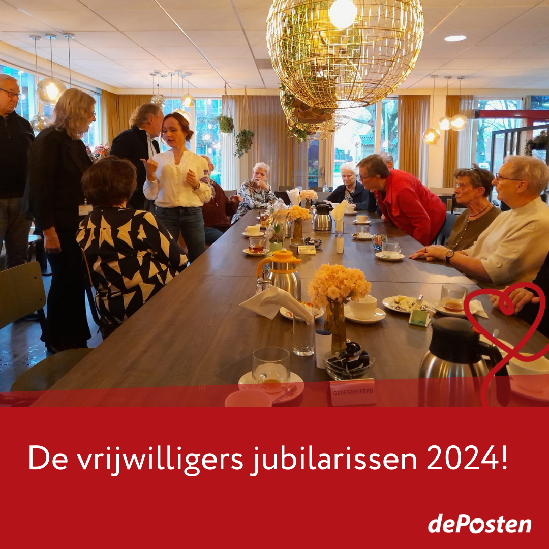 Vrijwilligers jubilarissen 2024